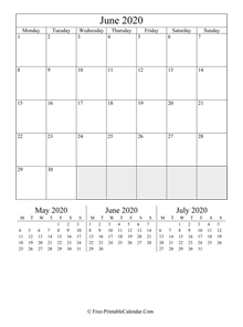 2020 calendar june portrait