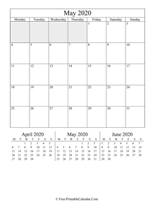 2020 calendar may portrait