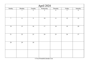 april 2024 calendar printable with holidays