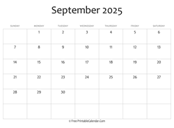 editable 2025 september calendar
