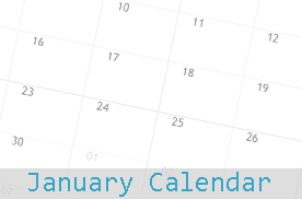 january 2021 calendar templates
