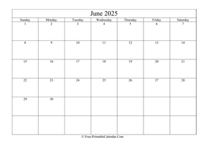 june 2025 calendar printable holidays