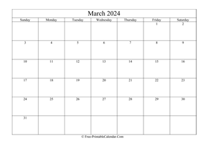 march 2024 calendar printable holidays
