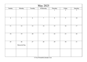 may 2025 calendar printable with holidays