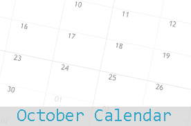 october 2025 calendar templates