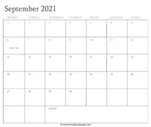 printable september calendar 2021