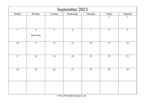 september 2023 calendar printable holidays